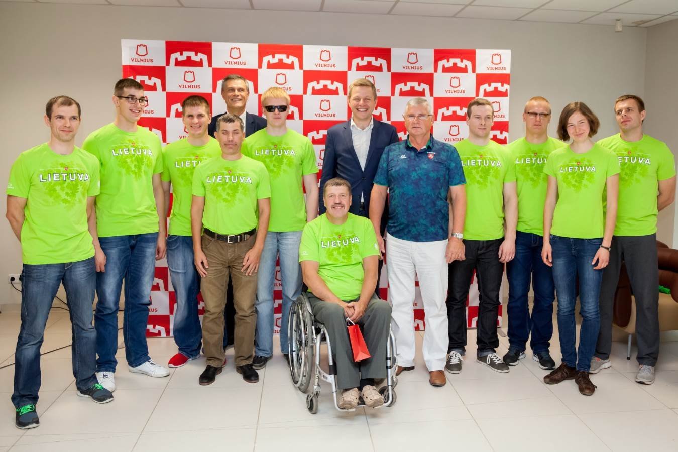 Lietuvos golbolo rinktinės palydos